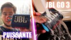 JBL GO 3 – Enceinte Bluetooth portable et légère, aux basses intenses et au style audacieux – Étanche à l’eau et à la poussière – Image 4