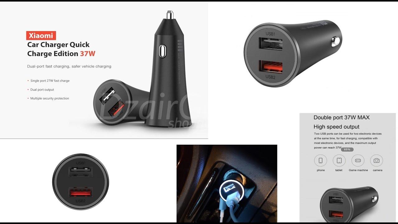 maxresdefault-7.jpg Chargeur auto original Xiaomi 37W QC 3.0 MI Charge rapide édition 37W QC 3.0 – Image 4