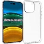 Coque de téléphone iphone 14 PRO MAX de luxe antichoc transparente, étui de protection antichoc en TPU avec dos rigide pour Samsung Galaxy 14 PRO MAX
