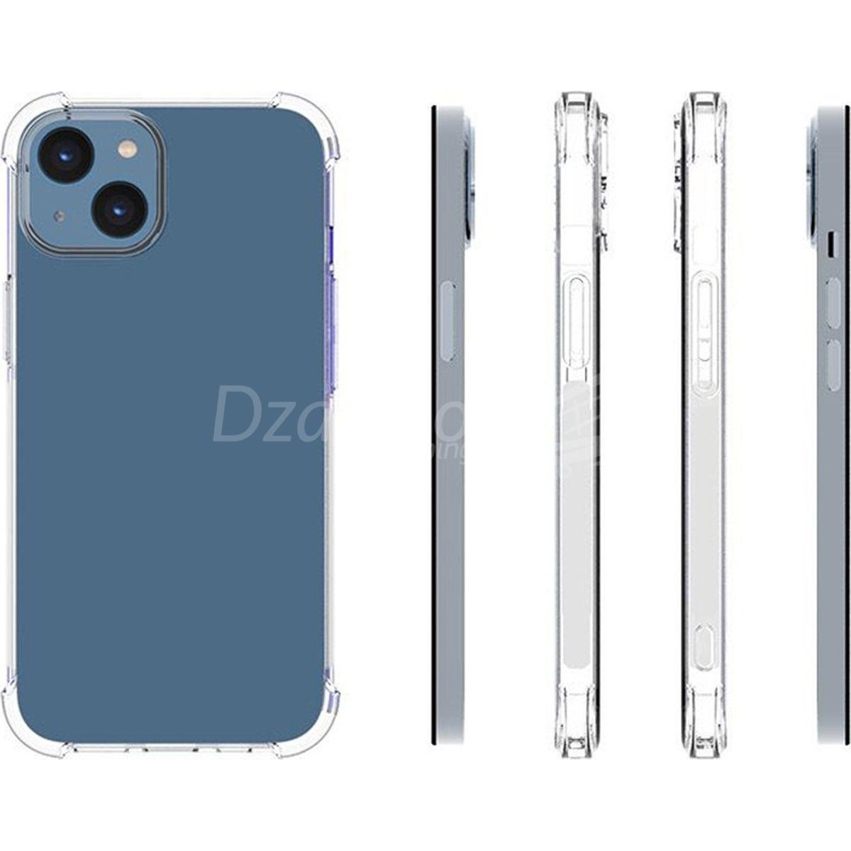 mobigear-cushion-coque-arriere-en-tpu-pour-apple-iphone-14-transparent-1.jpg Coque de téléphone iphone 14 de luxe antichoc transparente, étui de protection antichoc en TPU avec dos rigide pour Samsung Galaxy iphone 14 – Image 2