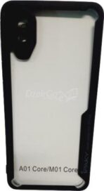 A01CORE M01CORE صدمات الهجين الاكريليك حافظة من السيليكون IPAKY حافظة شفافة SAMSUNG A01 CORE / M01 CORE - الصورة 3