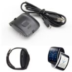 Chargeur Pour Samsung Galaxy Gear S R750 SM-R750 Montre intelligente Adaptateur de charge Avec câble USB Montre intelligente