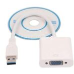 CONVERTISSEUR ADAPTATEUR USB 3.0 VERS VGA - ADAPTATEUR CONVERTISSEUR USB VERS AFFICHAGE
