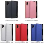 POCHETTE Coque de téléphone Samsung à vue miroir, étui transparent High quality pour Galaxy Note 10+  NOTE 10 PLUS note10+ – Image 3