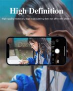 9H الزجاج المقسى آيفون 12/ 12 mini Protecteur d'écran de caméra CD anneau de caméra Protecteur d'objectif de caméra pour iphone 12 /12mini - الصورة 2