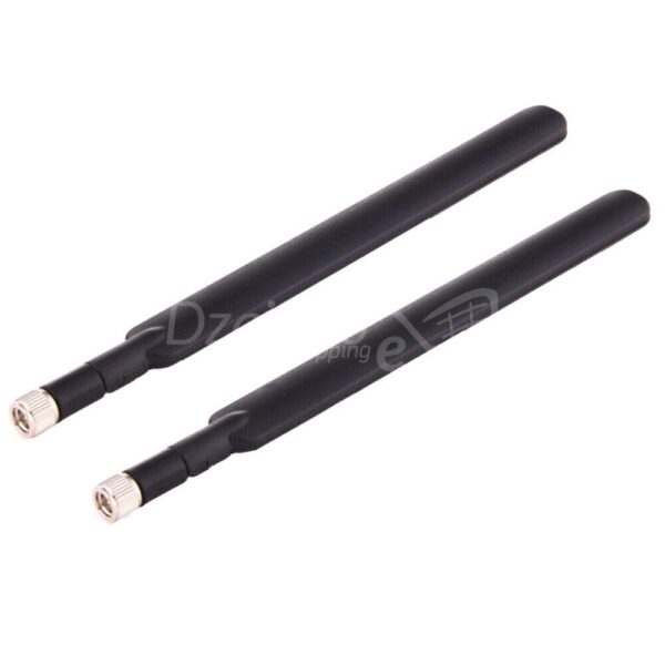 2PCS antenne externe 4G noire SMA mâle pour routeur LTE,