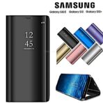 جراب مرآة s10+ غطاء قلاب مرآة سامسونج S10 بالإضافة إلى غطاء مرآة