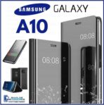 جراب مرآة M10/A10، غطاء قلاب، غطاء مرآة، جراب سامسونج A10 M10