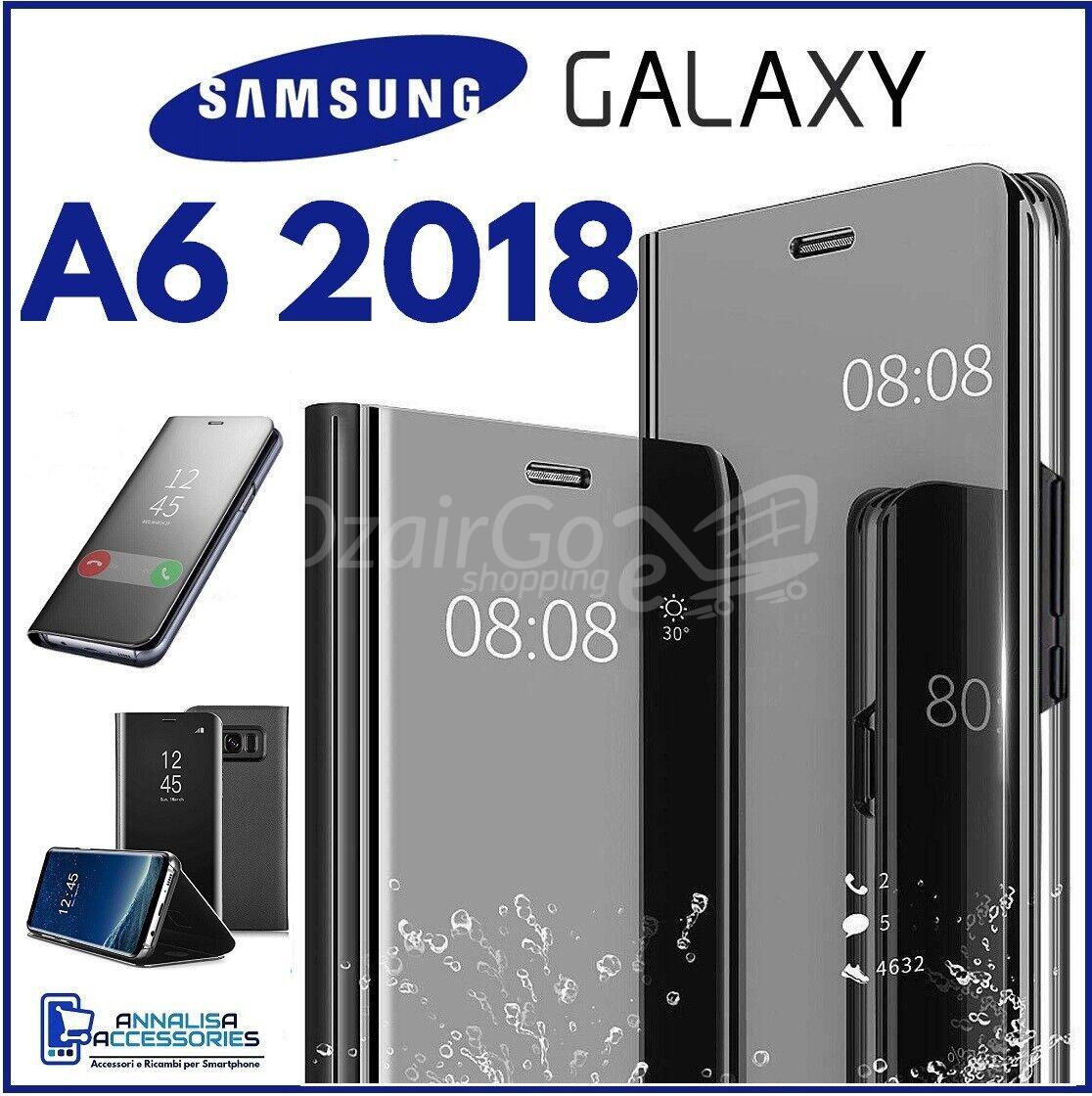 s-l16حقيبة مرآة مقاس A6 مرآة بغطاء قلاب لهاتف سامسونج A6 pochette miroir A6 2018 Coque Flip cover mirror Étui housse miroir SAMSUNG A6 2018 - الصورة 1