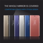 Coque pour Huawei Mate 20 Housse Flip Miroir Cover Etui – Image 4