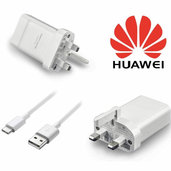 الشاحن الأصلي Huawei Quick Charge UK 2.0A 5V و Micro USB كابل