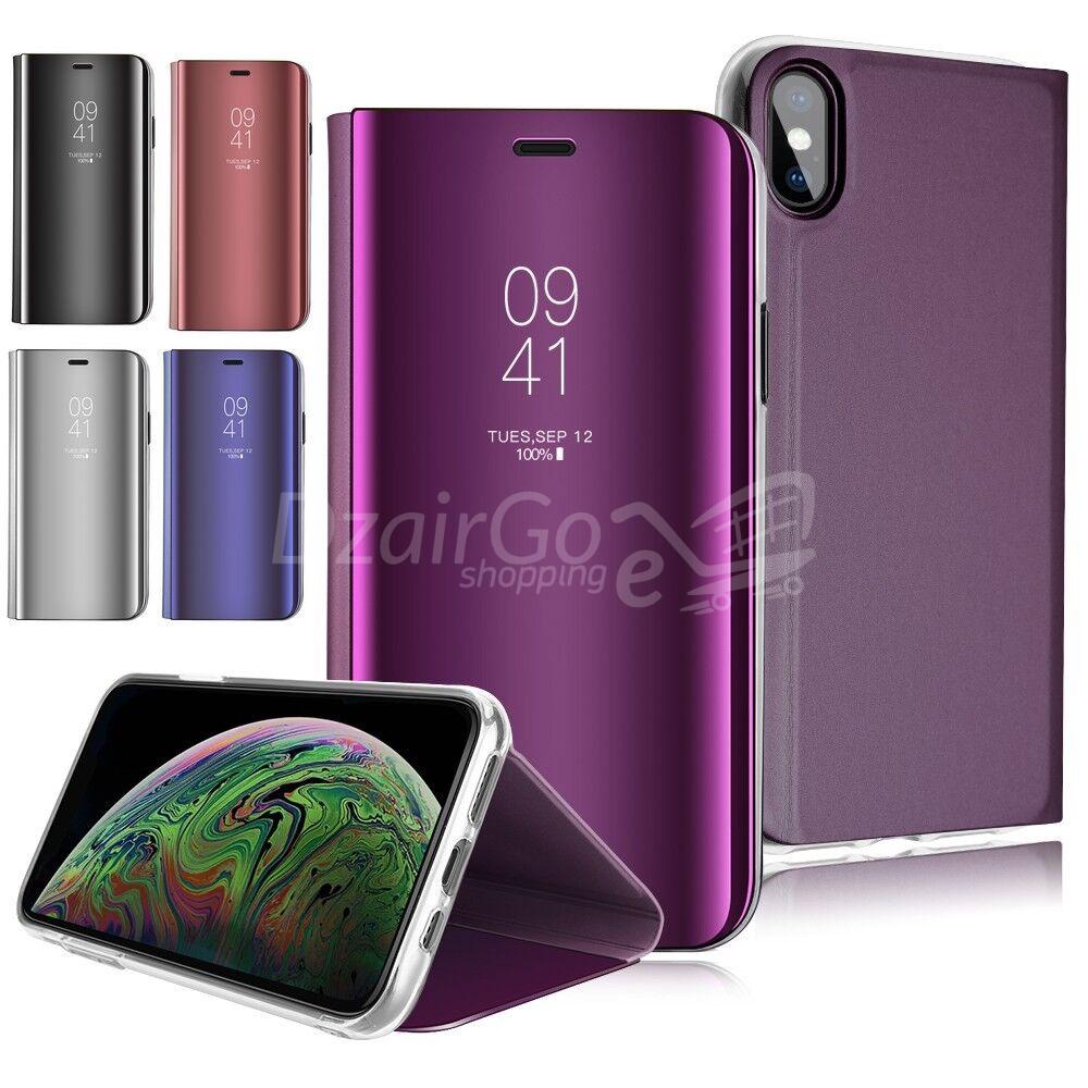 s-l16جراب مرآة لهاتف iPhone xs max، جراب قلاب عالي الجودة لهاتف iPhone xs max pochette miroir iphone xs max HIGH COPY Coque Flip cover mirror Étui housse miroir  iphone xs max - الصورة 1