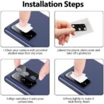Protection d'objectif de caméra en métal anti-rayures, pour Samsung Galaxy S20 – Image 2