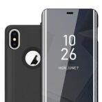 جراب مرآة لهاتف iPhone x/xs، جراب قلاب عالي الجودة لهاتف iPhone x/xs - الصورة 2
