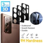 Protecteur de verre d'objectif d'appareil photo pour SAMSUNG NOTE 20 ULTRA /NOTE20U