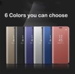 جراب مرآة s10، غطاء قلاب، غطاء مرآة، غطاء مرآة سامسونج S10 - الصورة 2