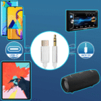 Câble adaptateur audioTYPE C vers AUX 3,5 (1 boîte) auto/ iPad/ MacBook – Image 4