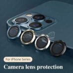 Verre trempé 9H pour Iphone 12PRO MAX Protecteur d'écran de caméra CD anneau de caméra Protecteur d'objectif de caméra pour iphone 12 PRO MAX – Image 2