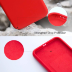 Coque en silicone d'origine 1+ 6T rouge pour Oneplus6T – Image 4