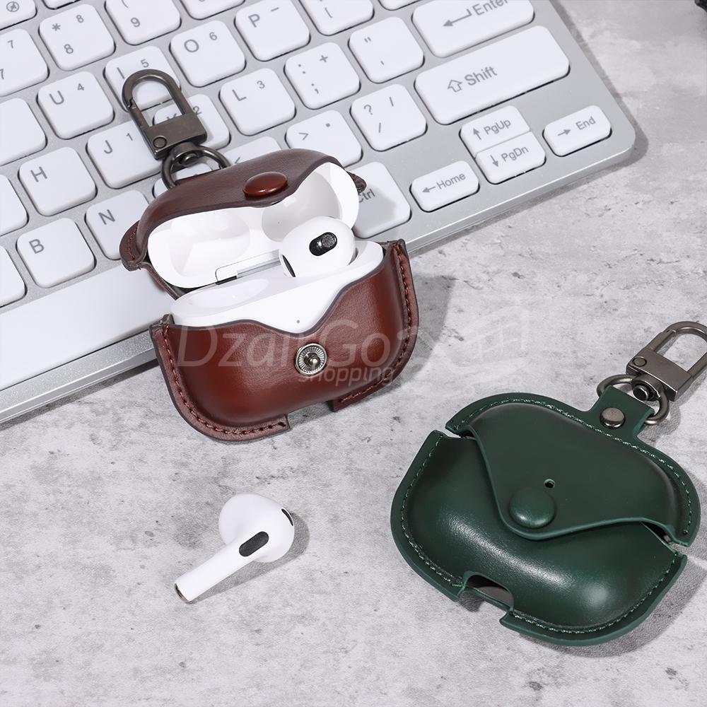 tui-AirPods-Pro-en-cuir-pour-couteurs-sans-fil-Bluetooth-housse-de-protection-authentique-pour.jpg Étui pour AirPods 3 écouteurs Bluetooth sans fil en cuir véritable accessoires de peau de couverture de protection pour étui de charge Apple AirPods – Image 5