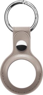 porte-clés en cuir simili pour Apple Airtag, étui de protection pour Apple AirTag, Bluetooth, traceur de localisation – Image 2