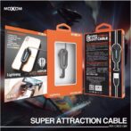 Adaptateur Câble de charge de jeu MOXOM MX-CB03 GM 2,4 A lightning / iOS – Image 3