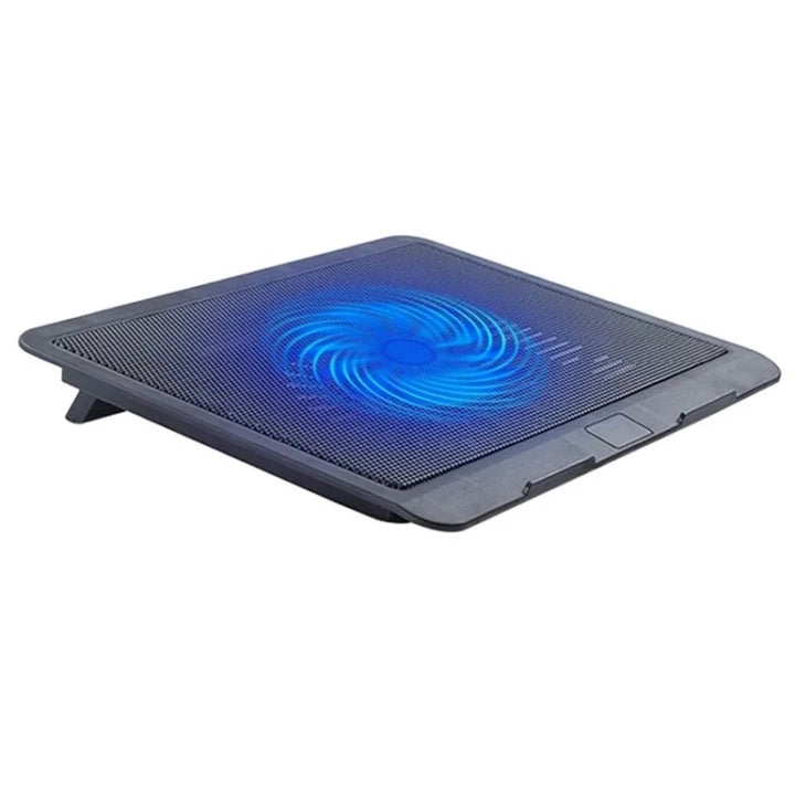 img_2077 Support de refroidissement pour ordinateur portable N191 avec ventilateur portable, fin et silencieux alimenté par USB et support intégré – Image 3