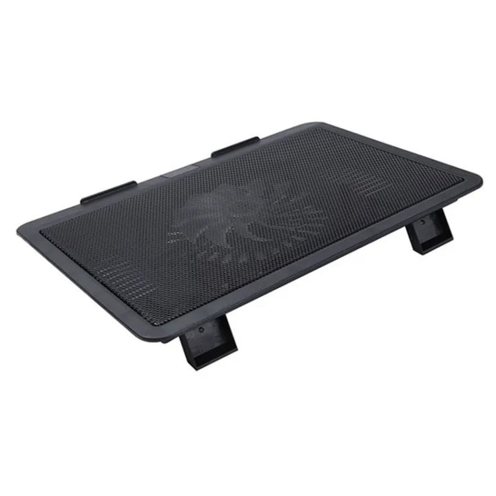 img_2078 Support de refroidissement pour ordinateur portable N191 avec ventilateur portable, fin et silencieux alimenté par USB et support intégré – Image 4