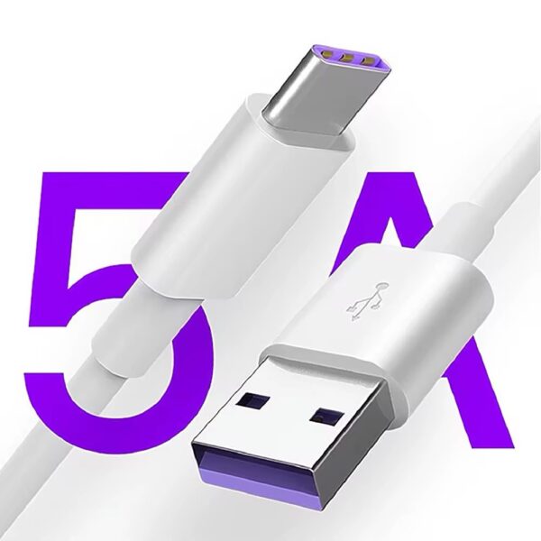 câble huawei 5A USB A -  Type C Super charge cable de données, violet ORIGINAL huawei