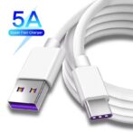 ⁦كابل هواوي 5A USB A -  كابل بيانات شحن فائق من النوع C, هواوي البنفسجي الأصلي⁩ - الصورة ⁦2⁩