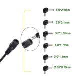 transformateur alimentation universel réglable 12w 3v 4.5v 5v 6v 7.5v 9v 12v chargeur GETWIN – Image 2