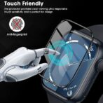 céramique pour iwatch apple watch 41mm courbé curved souple film de protection d'écran incassable film montre intelligente smart watch 41 MM. smartwatch /montre connectée – Image 2