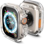 Coque avec Protecteur d'Ecran 49MM pour Apple Watch Ultra Transparent. smartwatch /montre connectée 49 mm – Image 4