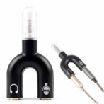 Adaptateur séparateur Audio AUX 3.5mm 4p vers AUX 3p Microphone et casque – Image 3