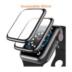 céramique pour iwatch apple watch 41mm courbé curved souple film de protection d'écran incassable film montre intelligente smart watch 41 MM. smartwatch /montre connectée