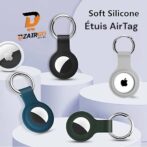 Etui Airtag en Silicone, 1 pièce, coque de protection pour Airtag Apple Airtag 2021, couvercle de protection pour traceur gps de porte-clés – Image 3