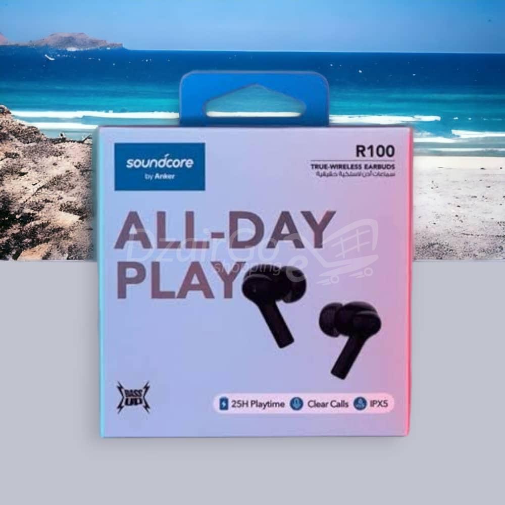 b7559fce-1c5d-4b70-8b4a-c91bed304e74 Écouteurs Bluetooth anker Earbuds Soundcore R100 Bluetooth 5 Stéréo Bass Anti Bruit Étanche Ipx5 produit original – Image 2