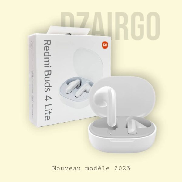 سماعات أذن Xiaomi Redmi Buds بلوتوث 4 لايت لاسلكي 2023 إبداعي