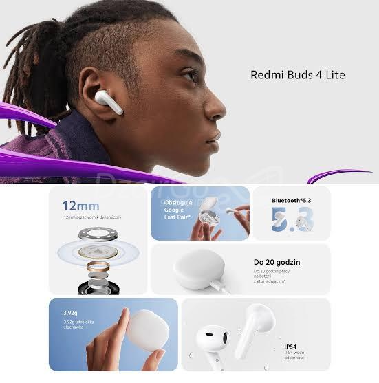 be4dfb36-dc70-4b3d-9b20-7be3bab78846 Écouteurs Bluetooth Xiaomi Redmi buds 4 lite sans fil 2023 original – Image 3