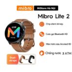 Smartwatch mibro . Montre Connectée Mibro Lite 2 - Écran Amoled Hd 1,3" - 2ATM - 2 bracelet - noir – Image 5