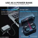écouteur bluetooth 5.3 sans fil M10 avec powerBank étanche – Image 2