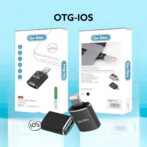 موصل Go-Des Otg USB للآيفون - نقل البيانات على كلا الجانبين