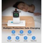 Mini station de charge portable ultra legér USB-C magnétique porte clés pour votre Apple Watch. smartwatch /montre connectée – Image 4