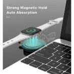 Mini station de charge portable ultra legér USB-C magnétique porte clés pour votre Apple Watch. smartwatch /montre connectée – Image 3