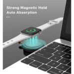 Mini station de charge portable ultra legér USB-C magnétique porte clés pour votre Apple Watch. smartwatch /montre connectée – Image 3