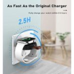 Mini station de charge portable ultra legér USB-C magnétique porte clés pour votre Apple Watch. smartwatch /montre connectée – Image 5