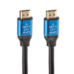 Câble HDMI vidéo HD haute vitesse 4K 3D plaqué or avec Ethernet pour PS3, PS4, tv, Hdtv, câble HDMI 4k 1.5m – Image 3
