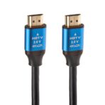 Câble HDMI vidéo HD haute vitesse 4K 3D plaqué or avec Ethernet pour PS3, PS4, tv, Hdtv, câble HDMI 4k 1.5m – Image 3