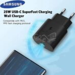 Pack chargeur Samsung 25 Wat avec câble Samsung type c type c super fast charge 25w qualité supérieure – Image 2