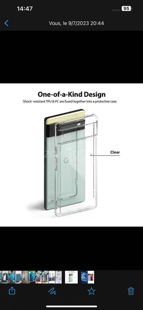 10000حافjpg كمبيوتر جوجل بيكسل فائقة النحافة والشفافة لبصمات الأصابع من Pixel8 Coque PC ultra-mince lisse transparent Google Pixel 8  Pixel8   Étui de Coque arrière de protection rigide anti-empreintes digitales - الصورة 3